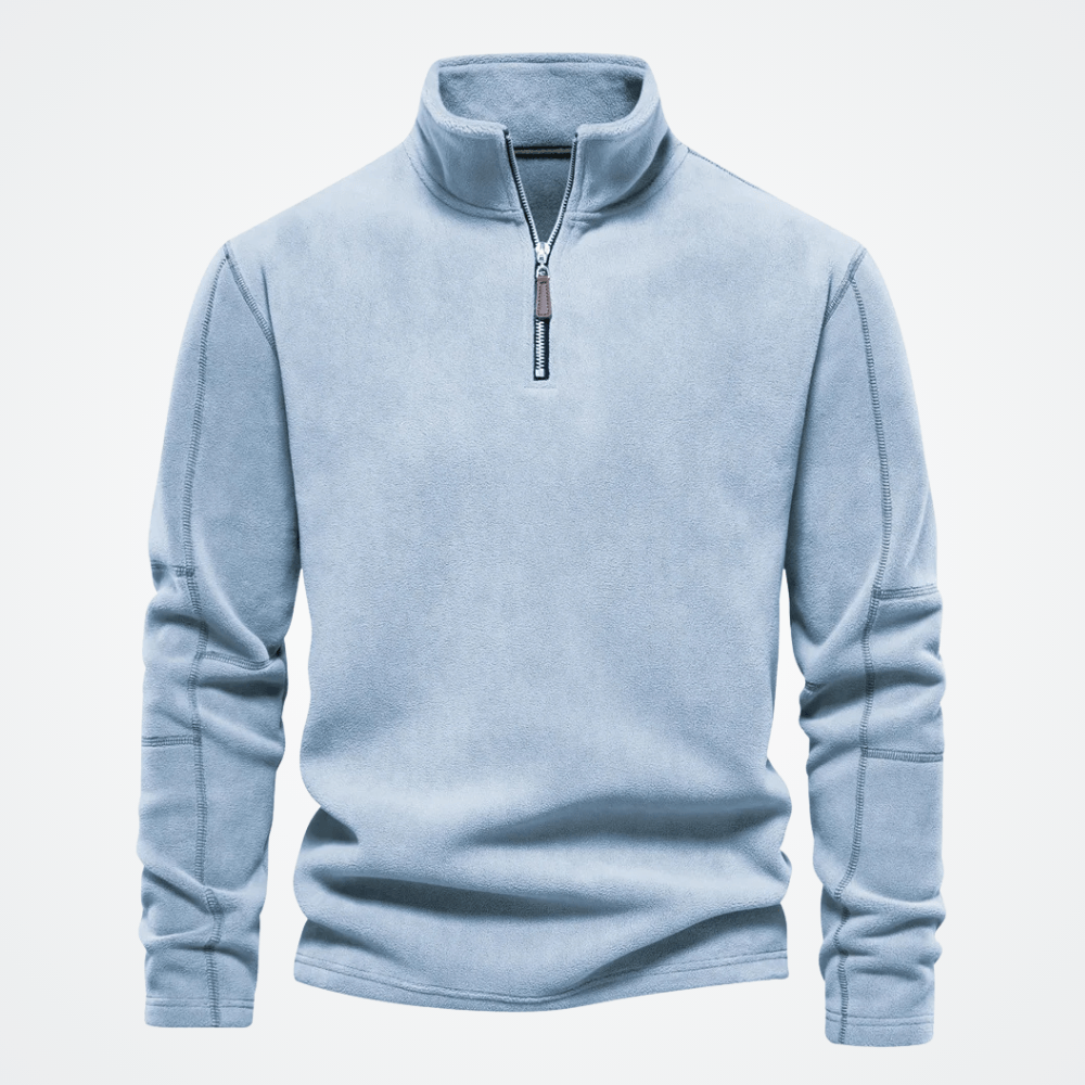 Men's Hoodie with High Collar Tromsø Montsiuer