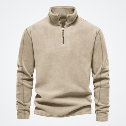 Men's Hoodie with High Collar Tromsø Montsiuer