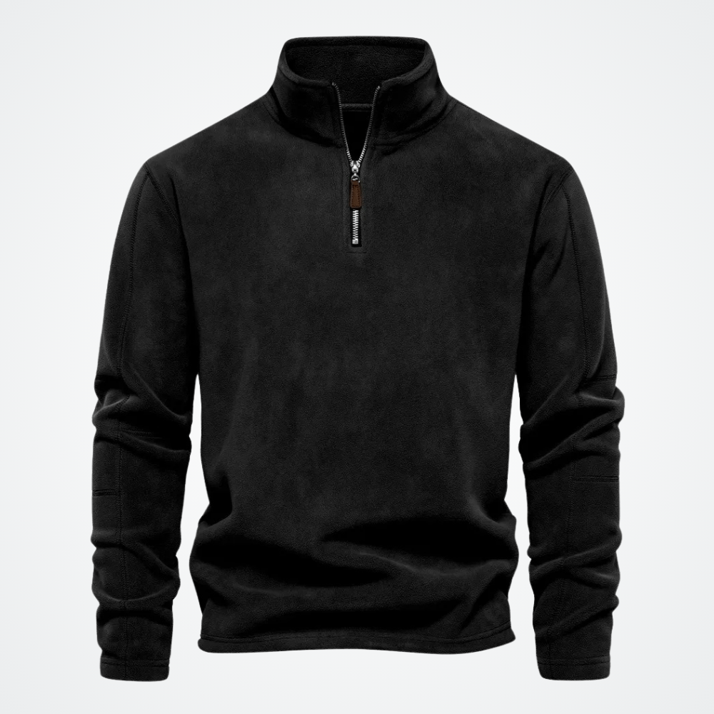 Men's Hoodie with High Collar Tromsø Montsiuer