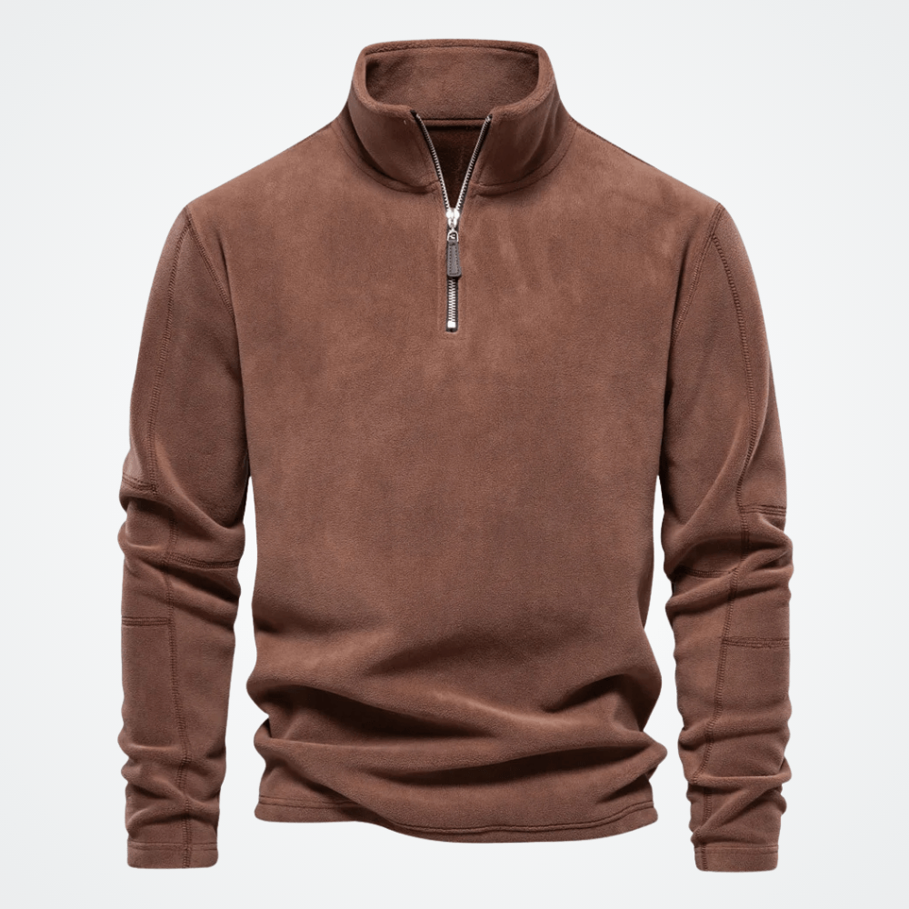 Men's Hoodie with High Collar Tromsø Montsiuer