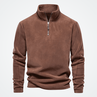 Men's Hoodie with High Collar Tromsø Montsiuer