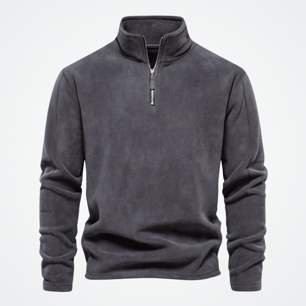 Men's Hoodie with High Collar Tromsø Montsiuer