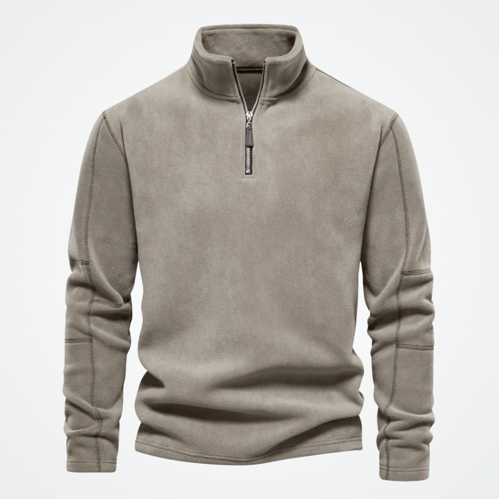 Men's Hoodie with High Collar Tromsø Montsiuer
