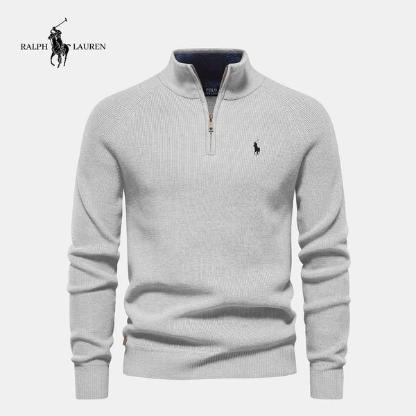 Raⅼрh Ⅼɑυren - Men’s Half-Zip Sweater Premium Knit