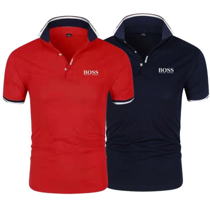 [BUY 1 GET 2] 2-Pack Essential Boss Polo Shirts
