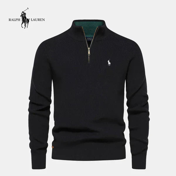 Raⅼрh Ⅼɑυren - Men’s Half-Zip Sweater Premium Knit