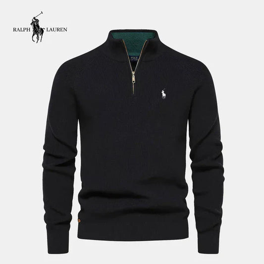 Raⅼрh Ⅼɑυren - Men’s Half-Zip Sweater Premium Knit