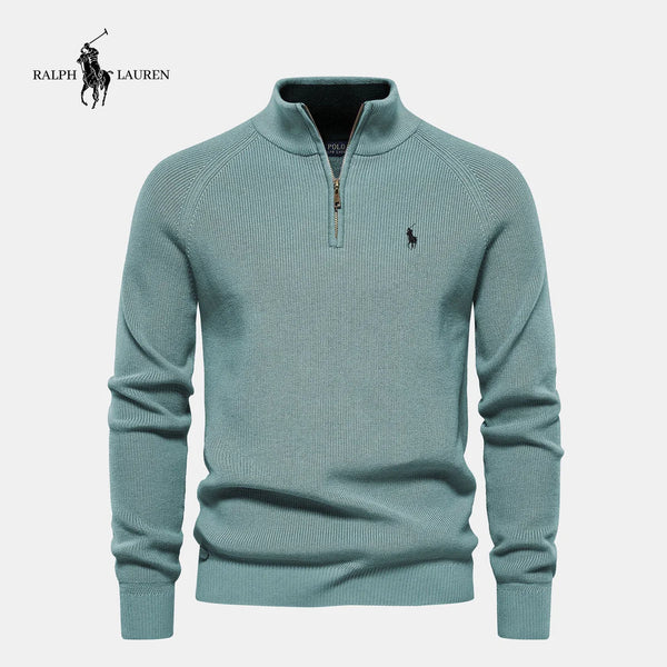 Raⅼрh Ⅼɑυren - Men’s Half-Zip Sweater Premium Knit